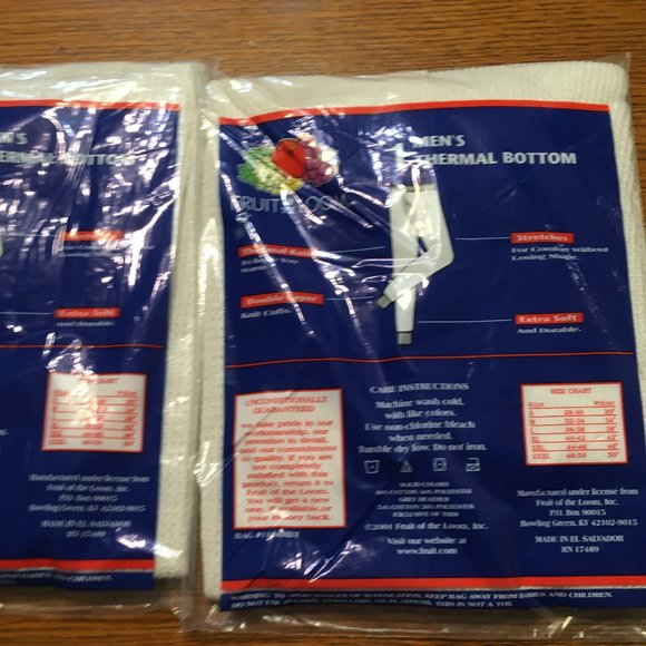 Fruit of the Loom Thermal Ankle Length Bottom - Picture 9 of 12